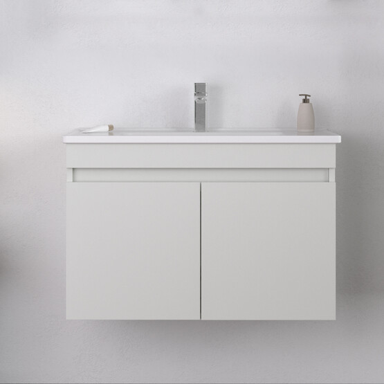 Bonitobagno Capri 80 cm Banyo Dolabı Alt Modül Beyaz