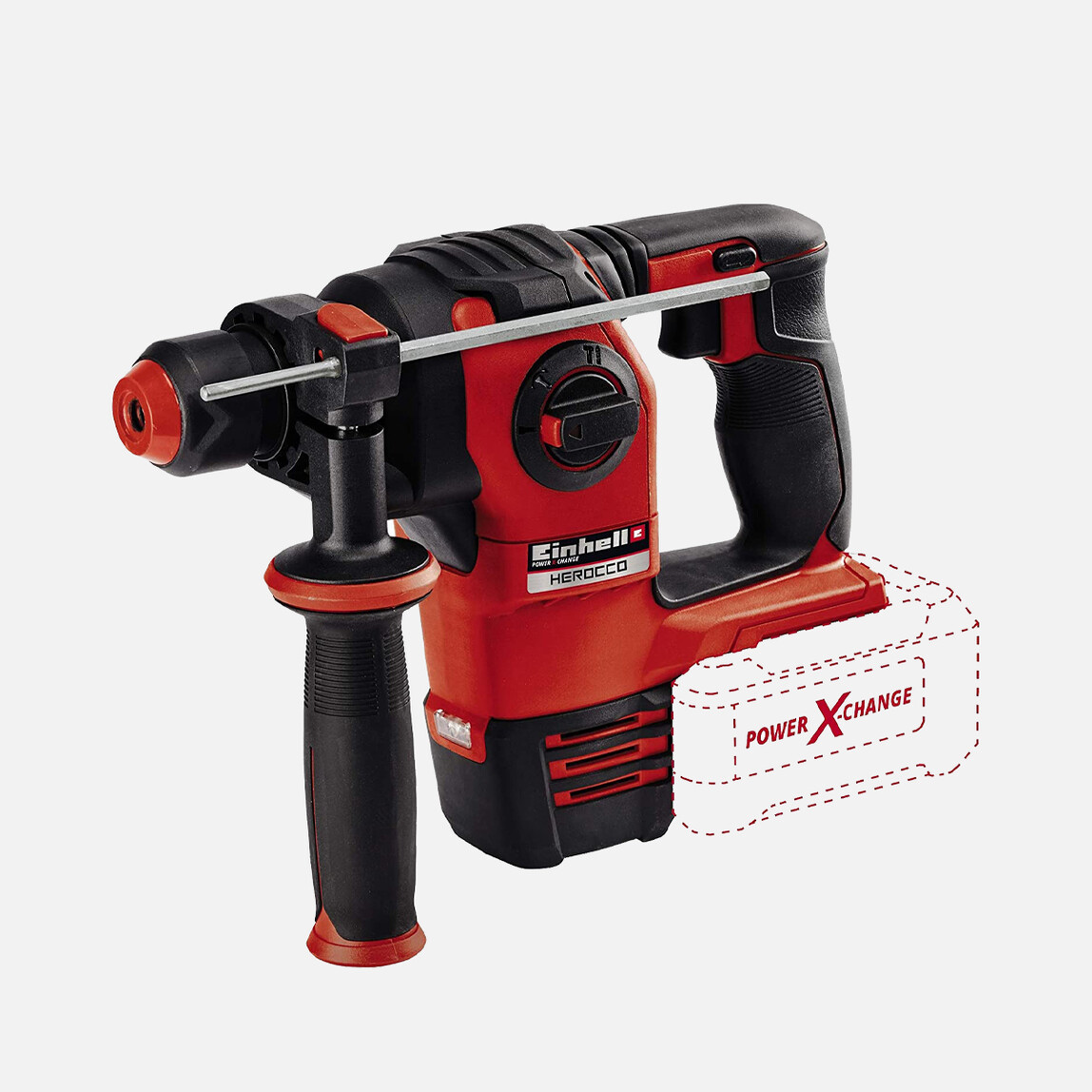    Einhell Herocco 18V Solo Kömürsüz Pnömatik Kırıcı Delici Matkap  