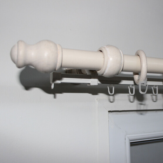 Linadora Ahşap Rustik 28 mm 300 cm Beyaz 