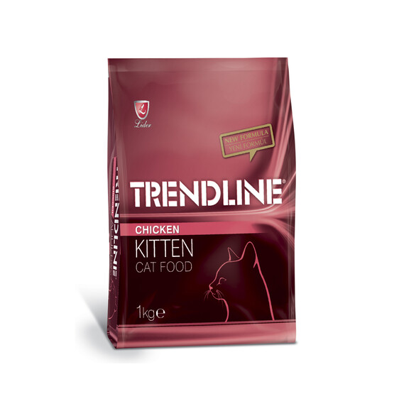 Trendline Tavuklu Yavru Kuru Kedi Maması 1kg 