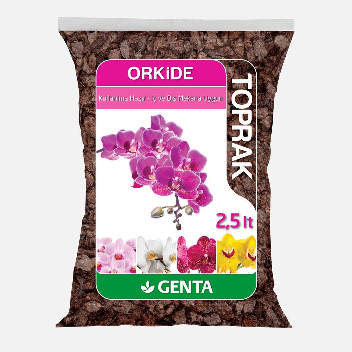    Genta Orkide Toprağı - 2,5 Lt       