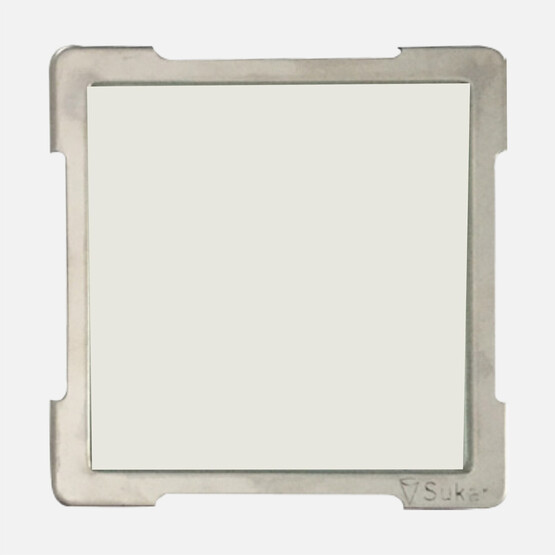 Sukar 10X10cm Krem Cam Izgaralı 