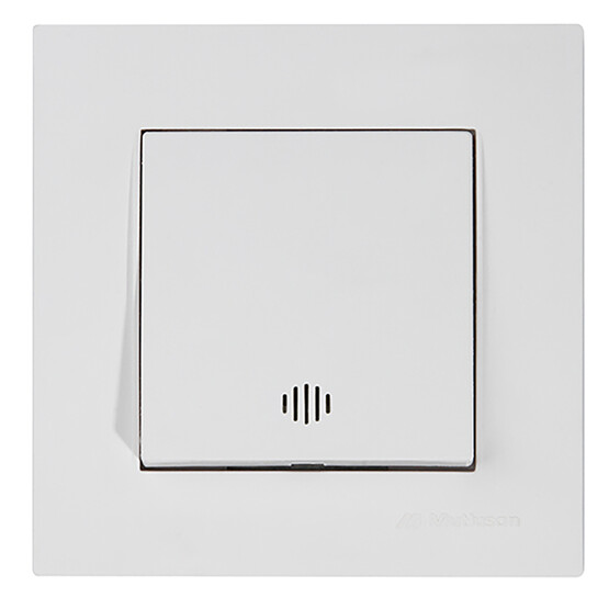 Mutlusan Rita Işıklı Anahtar (220V)(Vidalı) Beyaz 