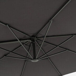 Sunfun Şemsiye Antrasit 300 cm_3
