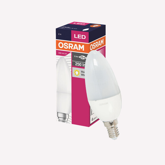 Osram 7 W Sarı Klasik E14 Duy Led Ampul  