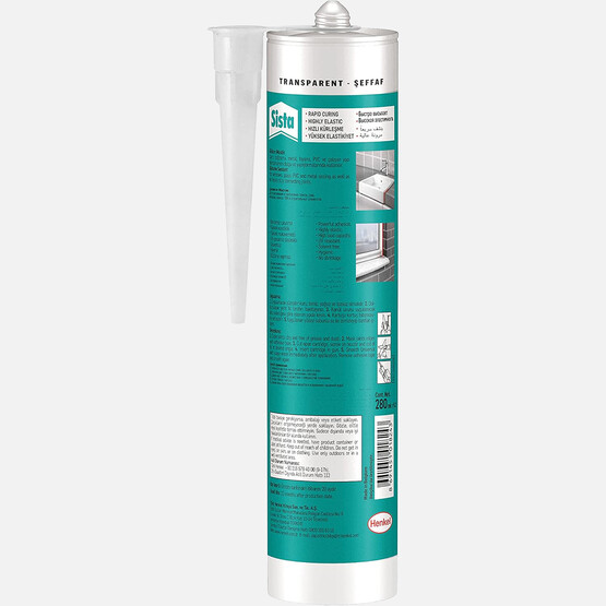 Sista Universal %100 Silikon Şeffaf 280 ml