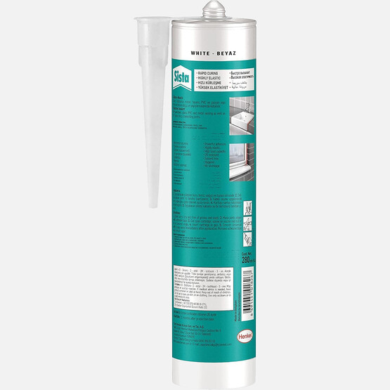 Sista Universal %100 Silikon Beyaz 280 ml