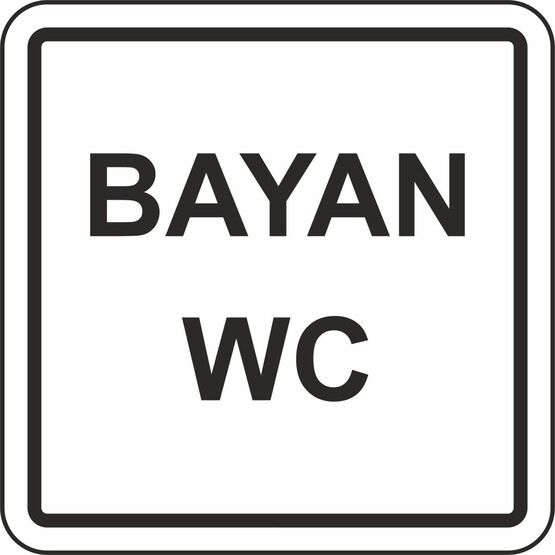 Extra Fix 12x12 cm Pvc Bayan Wc  