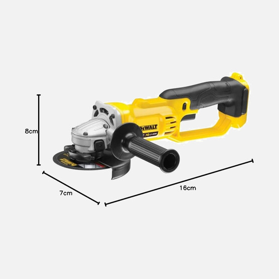 Dewalt Dcg412Nt-Xj 18 V Avuç Taşlama Makinesi -Solo (Akü ve Şarj Cihazı Dahil Değildir.)
