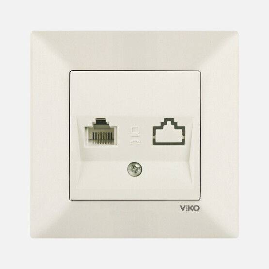Viko Meridian Krem Data Numeris 