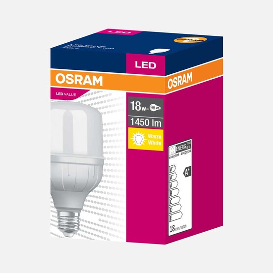 Osram Value Clt 18 W Sarı Klasik E27 Duy Led Ampul  