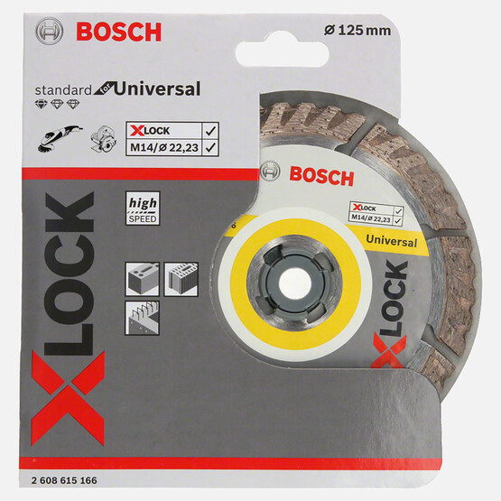Bosch X-LOCK Standard for Universal Elmas Kesici Disk 125 mm 