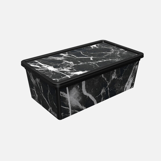Qutu Trend Box Black Marble  