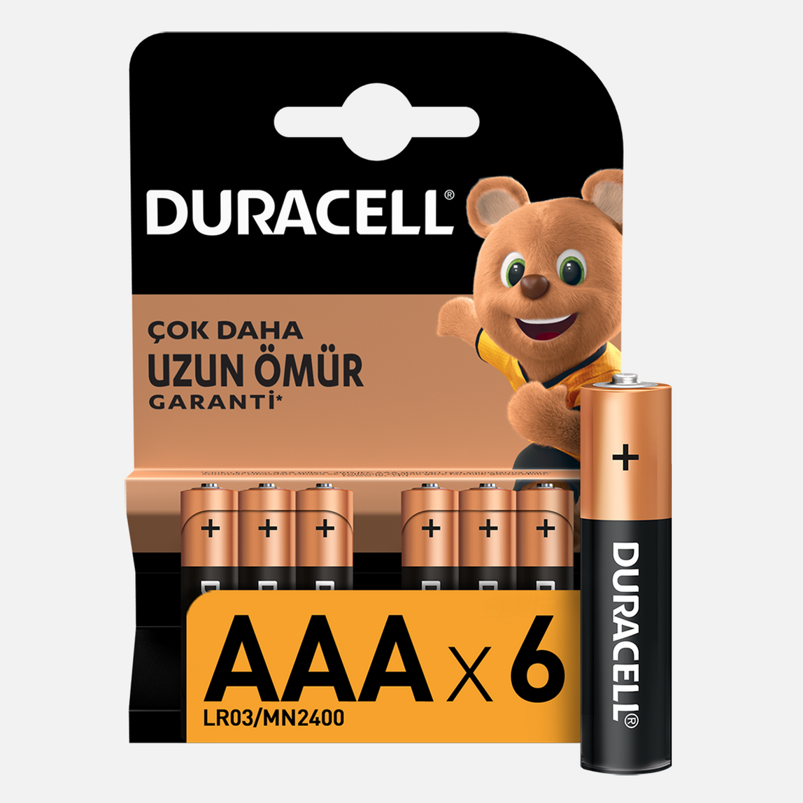    Duracell Basic İnce Kalem Pil 6'Lı AAA  