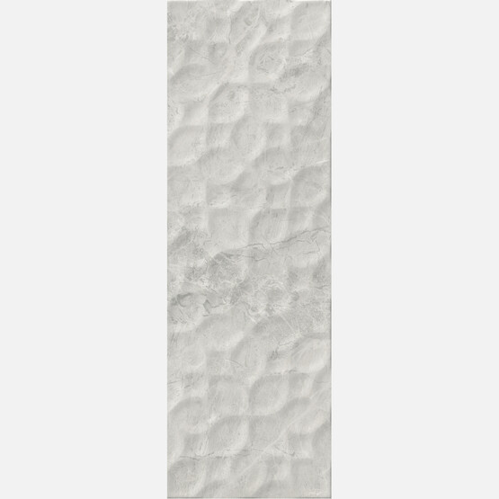Çanakkale Seramik Sanremo Flower Karo Beyaz 29,5 x 89 cm 1,05 m2
