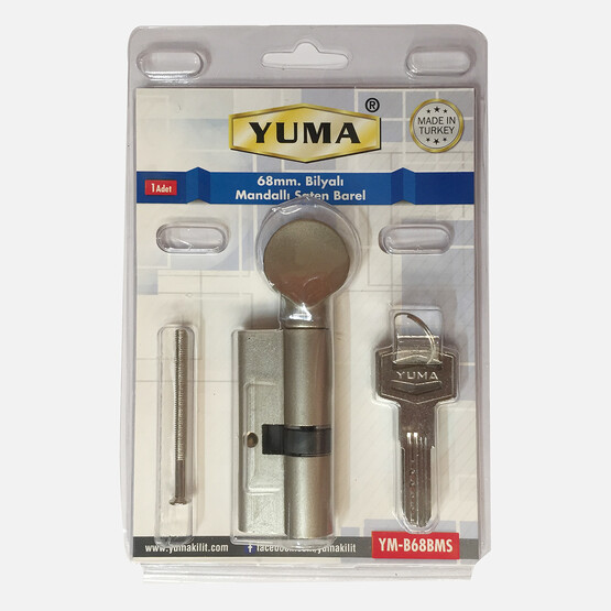 Yuma Bilyalı Barel Topuzlu-Saten 68 mm 