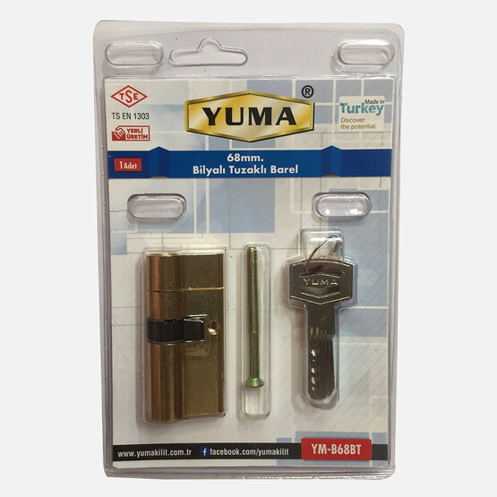 Yuma Bilyalı Kgb Barel 68 mm Sarı 