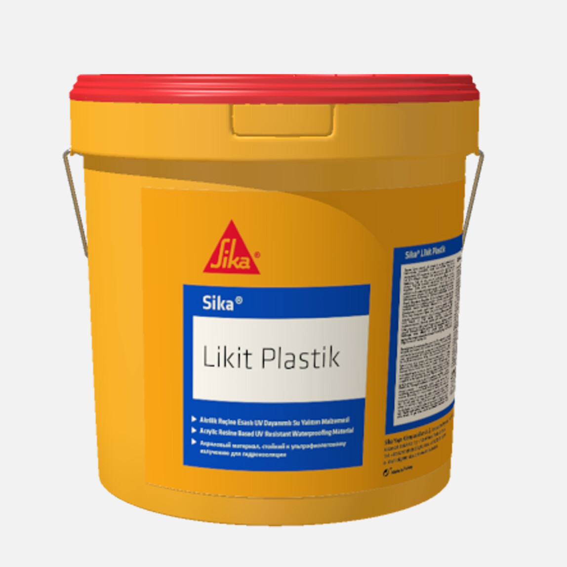    Sika 20 Kg Likit Plastik Akrilik Esaslı Su İzolasyon Malzemesi 