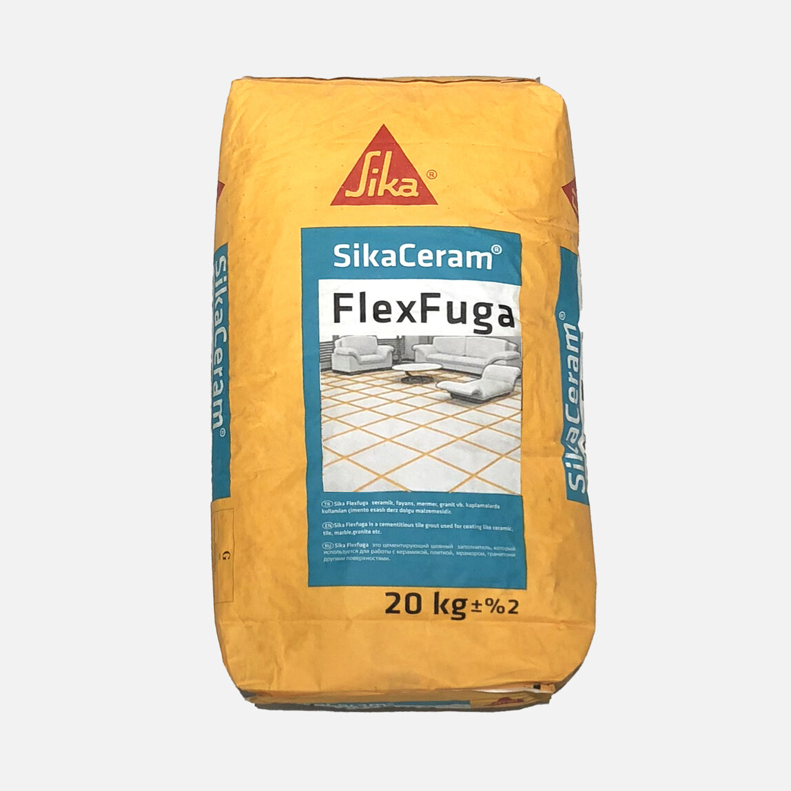    Sika 20 Kg Cream Fugafleks Açık Gri 