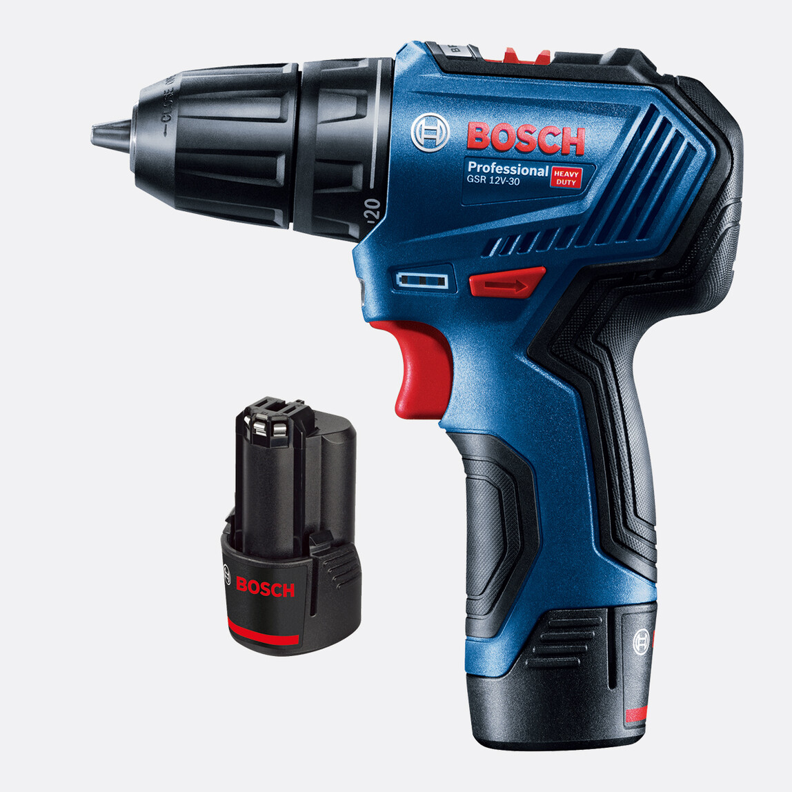    Bosch Profesyonel GSR-12V-30 12V Li-ion Akülü Vidalama  
