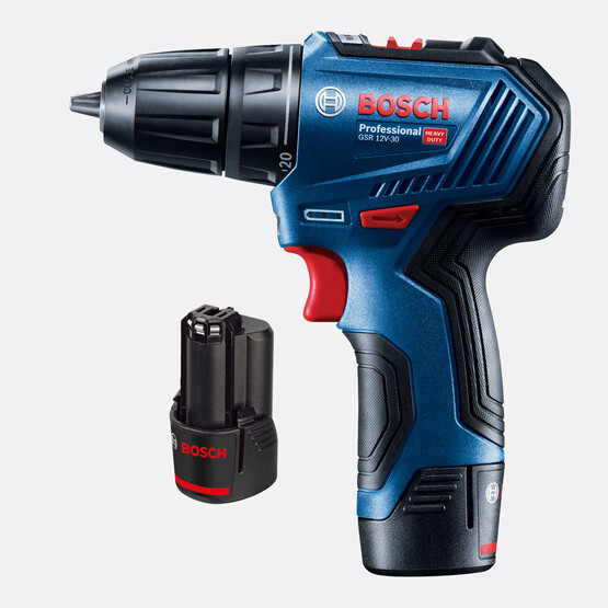 Bosch Profesyonel GSR-12V-30 12V Li-ion Akülü Vidalama 