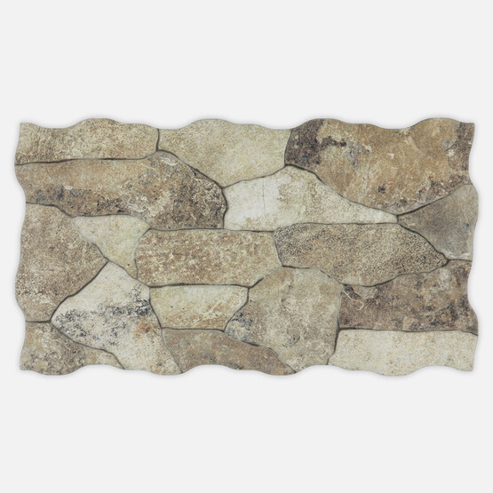 Yurtbay Sırlı Granit Canyon Akar Kenar Karo Oxide 25 x 45 cm 1,04 m2