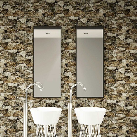 Yurtbay Sırlı Granit Canyon Akar Kenar Karo Oxide 25 x 45 cm 1,04 m2