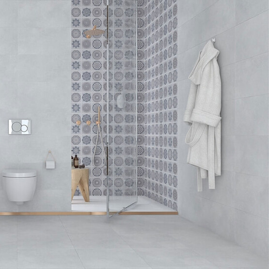 Yurtbay Sırlı Granit Lupus Karo Gri 45 x 45 cm 1,42 m2