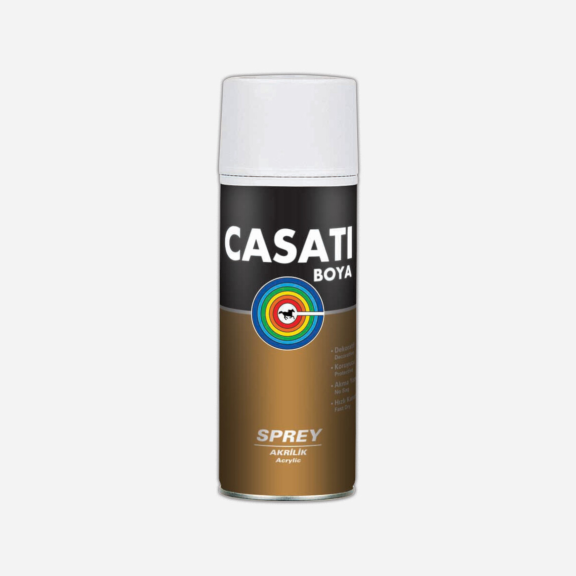    Casati Sprey Düz Çakıl Gri Ral 7032   