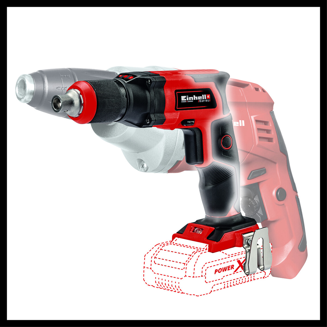    Einhell TE-DY 18 Li Solo Aküsüz Li-ion Darbesiz Akülü Vidalama (Akü ve Şarj Cihazı Dahil Değildir.) 