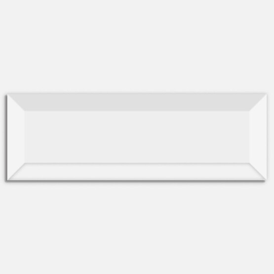 Ege Seramik 10X30 cm Metro Duvar Seramiği Beyaz