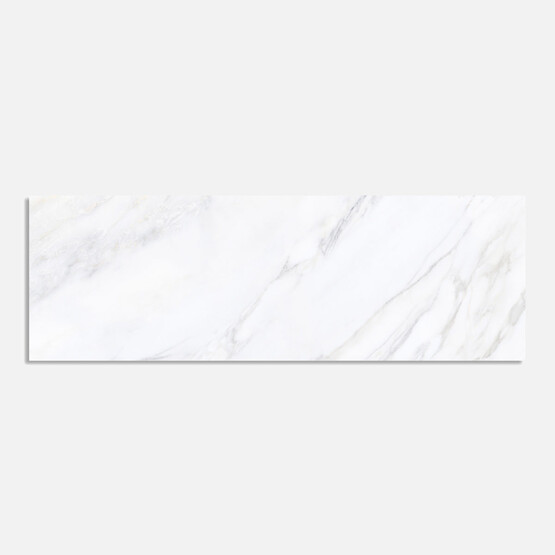 Ege Seramik Calacatta Rektifiyeli Karo Beyaz 33 x 99 cm 1 m2