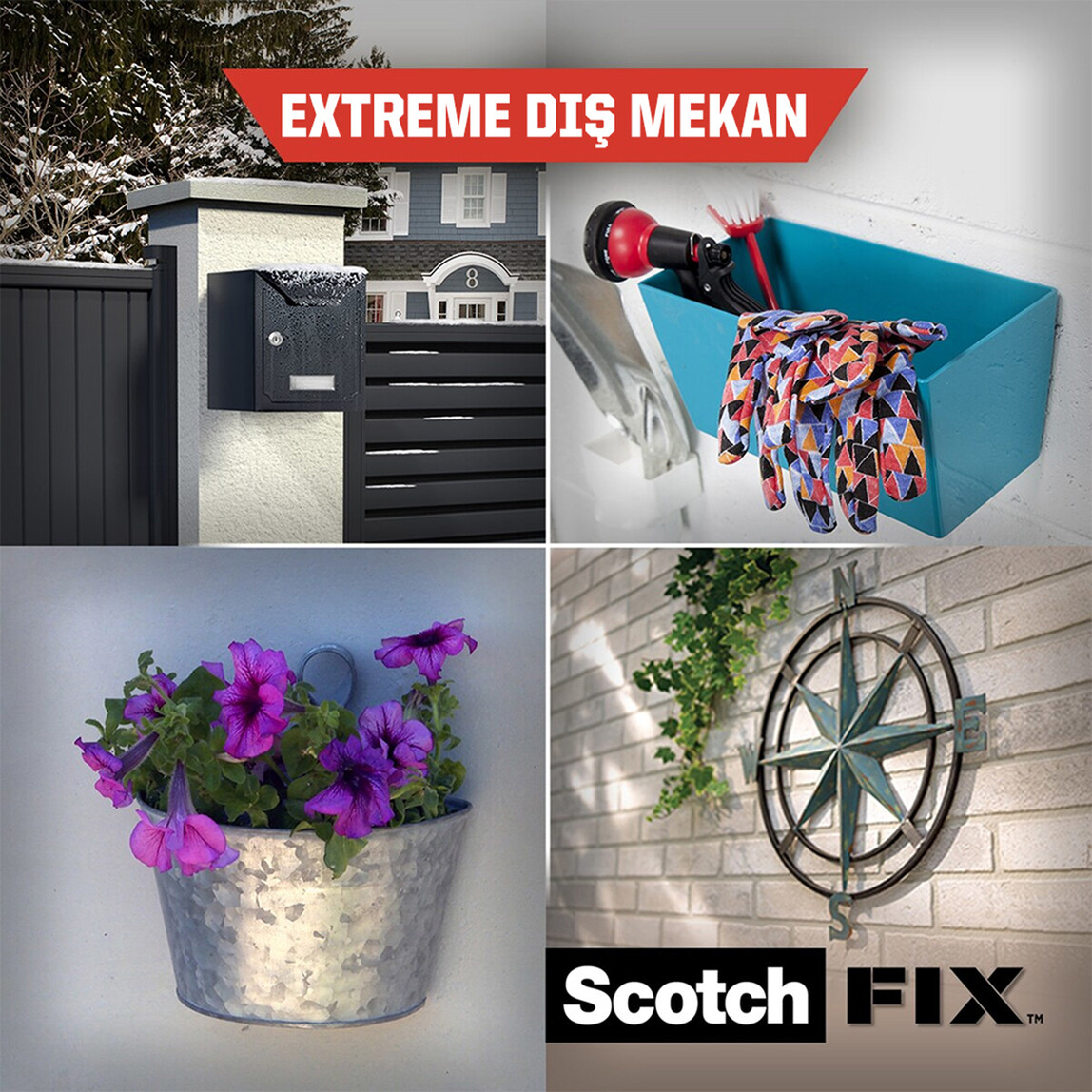    Scotch Extra Güçlü Montaj Bandı Scotch 19mm x 1,5m  