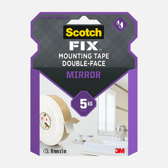 Scotch Banyo-Ayna Montaj Bandı Scotch 19mm x 5m 