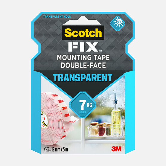 Scotch Şeffaf Montaj Bandı Scotch  19mm x 5m 