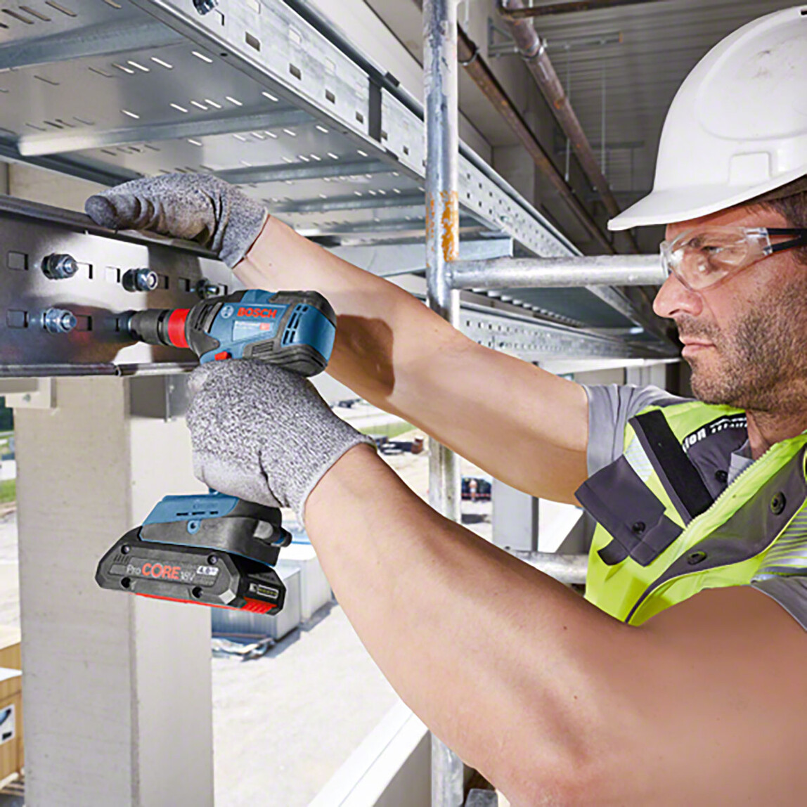    Bosch Profesyonel GDX 18V-200 C 18V Li-ion Solo Somun Sıkma Makinesi (Akü ve Şarj Cihazı Dahil Değildir.) 