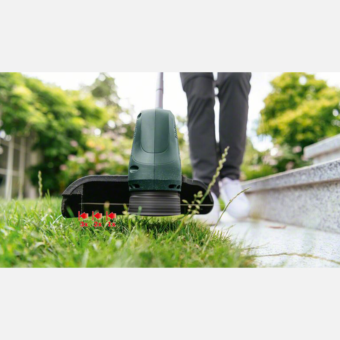    Bosch EasyGrassCut 18 Akülü Kenar Kesme Makinesi  