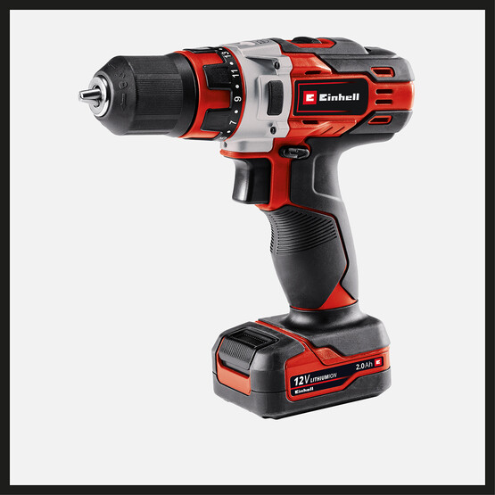 Einhell TE-CD12/1 Li 12V 2 Ah Li-ion Çift Akülü Darbeli Matkap 