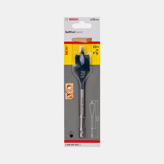 Bosch Self-Cut Speed Yaprak Ucu 25x152 mm 