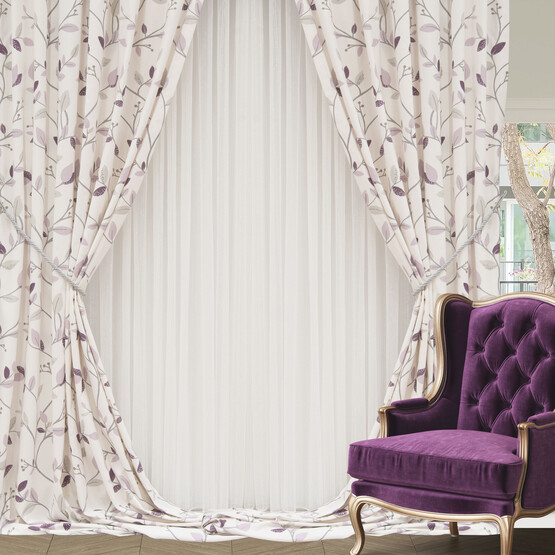 Premier Home Capella Keten Tül Krem 300x270cm 