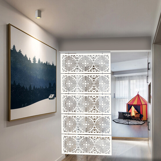 Liar Dekor Seperatör Beyaz Mdf 210x85 cm LAS-90