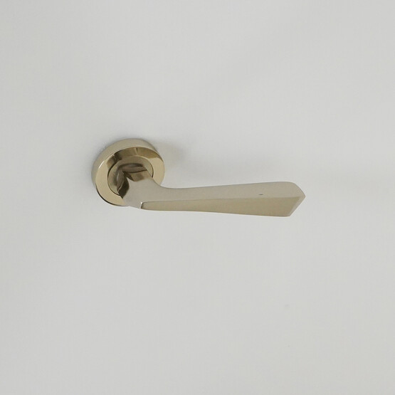 Dreamax  Dha33 Saten Nikel Rozetli  Wc Kapı Kolu 