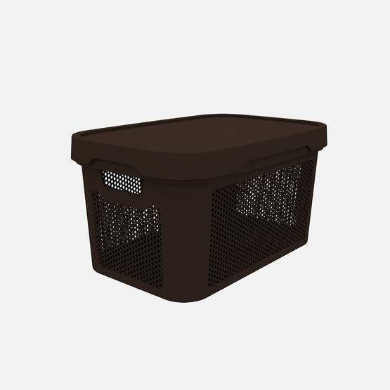 Qutu Q-Basket Sepet Kahverengi 22 Lt  