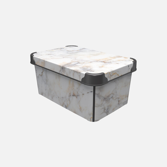 Qutu Style Box Kutu Marble 5 Lt  