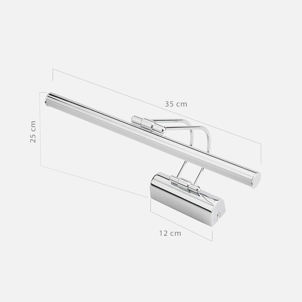    Asz Joy Led Aplik Krom Gün Işığı  