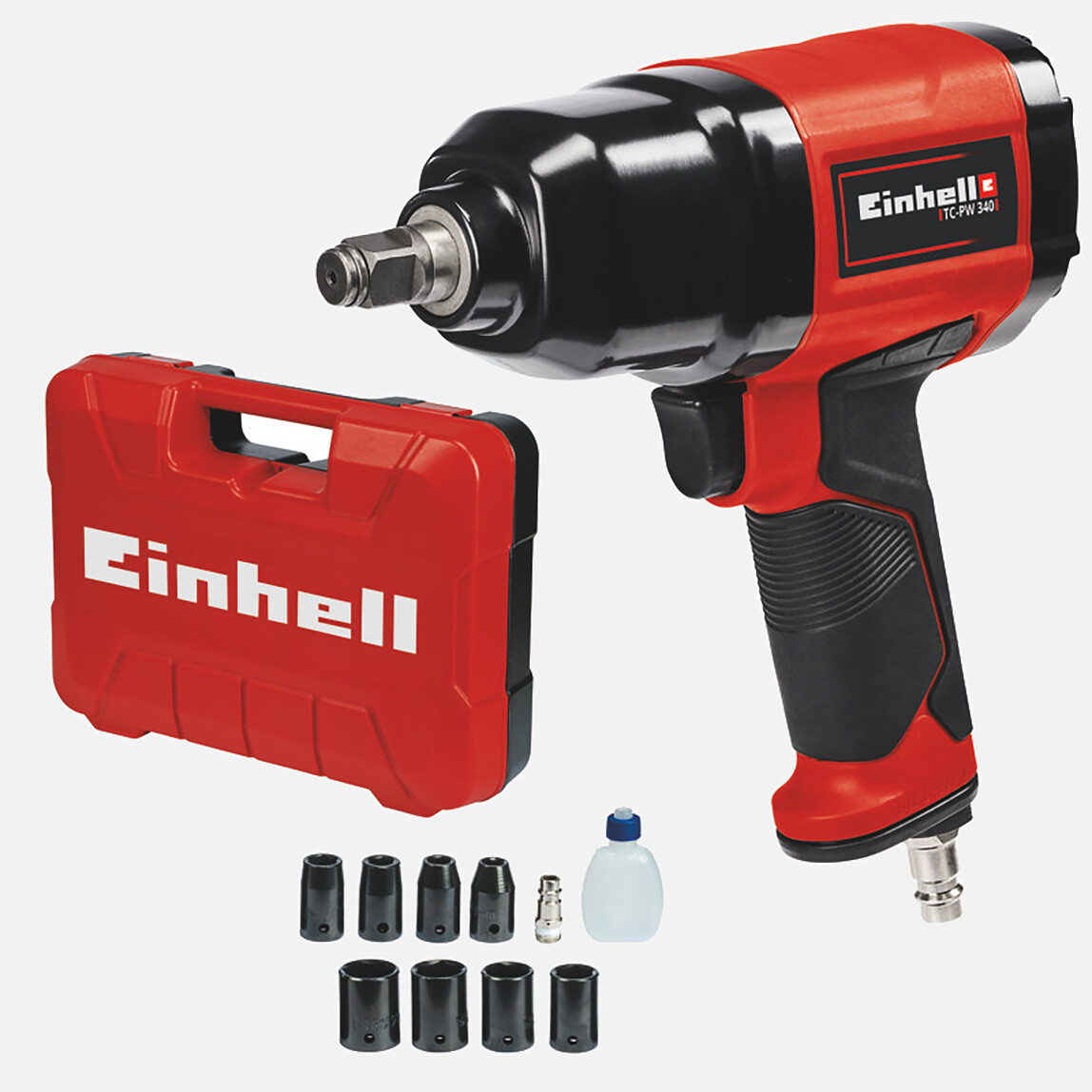    Einhell TC-PW340 7500 Devir Pnömatik Havalı Somun Sıkma Makinesi  