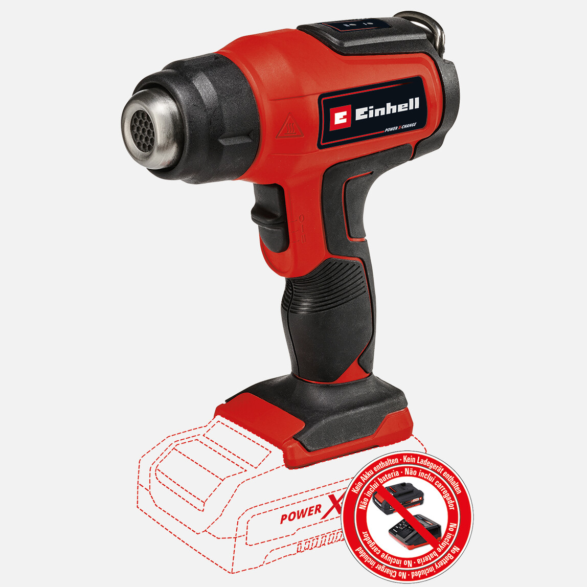    Einhell TE-HA 18 Li Solo Akülü Sıcak Hava Tabancası   