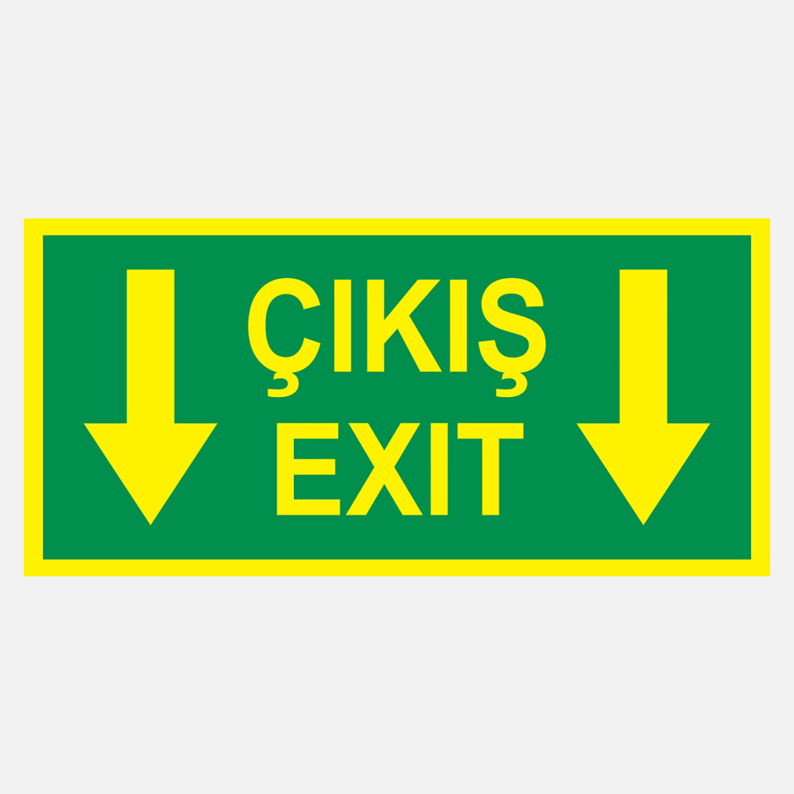    Ekstrafix Yf066 12X25 Fosforlu Çıkış-Exıt  