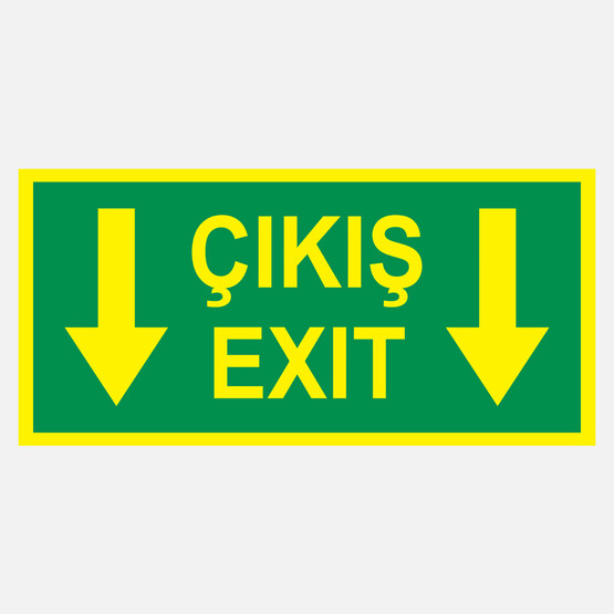 Ekstrafix Yf066 12X25 Fosforlu Çıkış-Exıt 