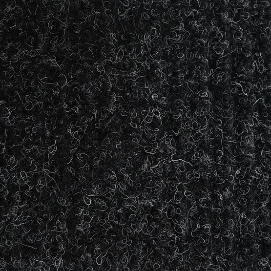 Güven Collection Süper Velür Dikdörtgen 6 mm 200 cm Pvc Paspas Siyah
